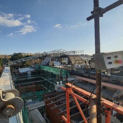 Foto del cantiere