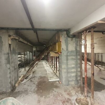 Foto del cantiere